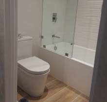 Full hall bathroom remodel in Studio City, Los Angeles, CA