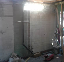 Gas piping installation at Heavenly Pancake, San Fernando, Los Angeles, CA